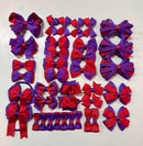 School Clearance Bundle - 36 Items - Purple & Red