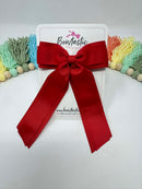 4.5 Inch Tail Bow - Red