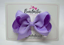 3.5 Inch Bow Style 2 - Light Orchid