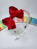 4 Inch Headband - Red