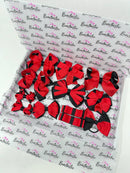 Surprise School Bundle - Red & Black - 10 Items