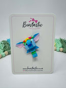 Novelty Bow - Blue Hawaiian Alien