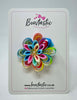 2.5 Inch Flower Bow - Ombre