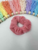 Fluffy Scrunchie - Dusky Pink