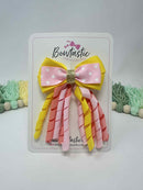 3 Inch Bow Corker - Pearl Pink, Daffodil, Peach