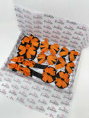 School Bundle - 10 Items - Matching Pairs - Black & Russet Orange - Clips