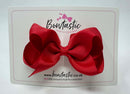 3.5 Inch Bow Style 2 - Red