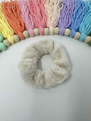 Fluffy Scrunchie - Cream