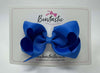 3.5 Inch Bow Style 2 - Royal Blue