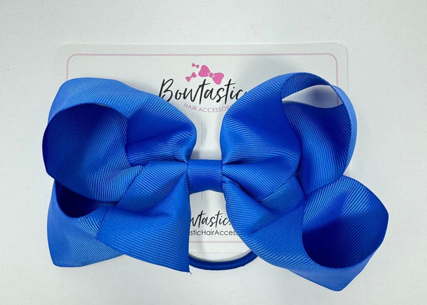 6 Inch Bow Bobble - Royal Blue