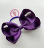 4.5 Inch Bow Bobble - Plum