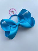 4.5 Inch Bow Bobble - Turquoise