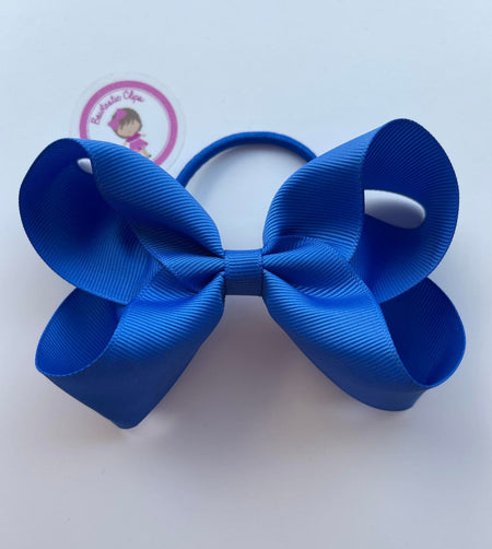4.5 Inch Bow Bobble - Royal Blue