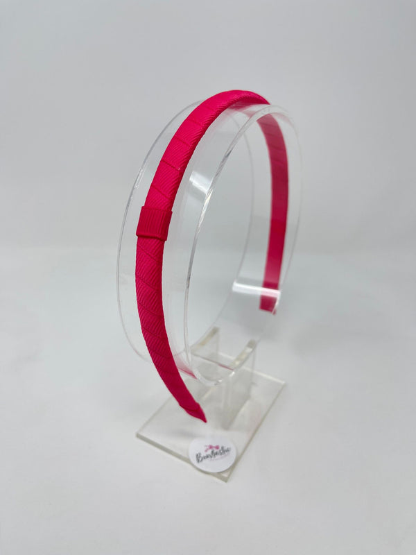 Interchangeable Alice Band - Shocking Pink