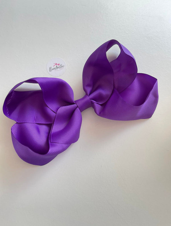 6 Inch Bow - Purple