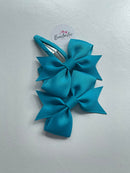 2.5 Inch Snap Clips - Tornado Blue - 2 Pack