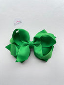3.75 Inch Double Bow - Emerald Green