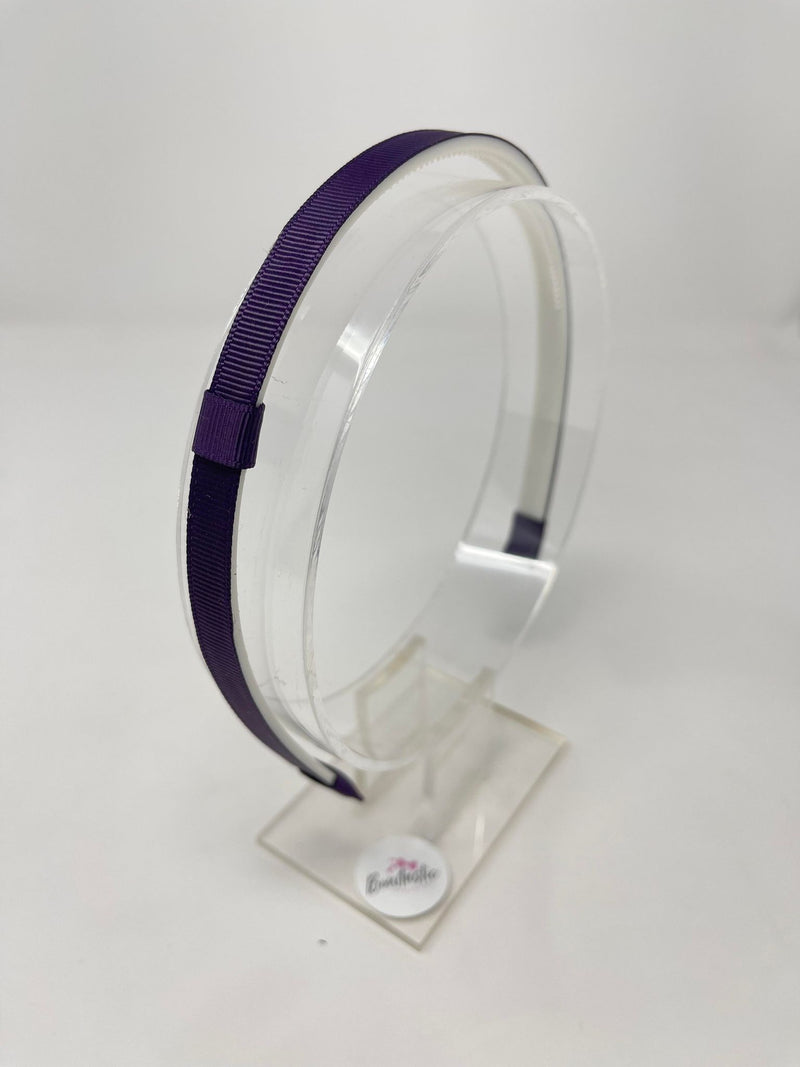 Interchangeable Grip Headband - Plum