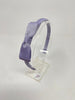 3 Inch Flat Bow Alice Band - Thistle
