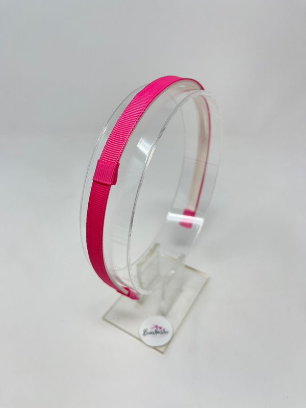 Interchangeable Grip Headband - Hot Pink
