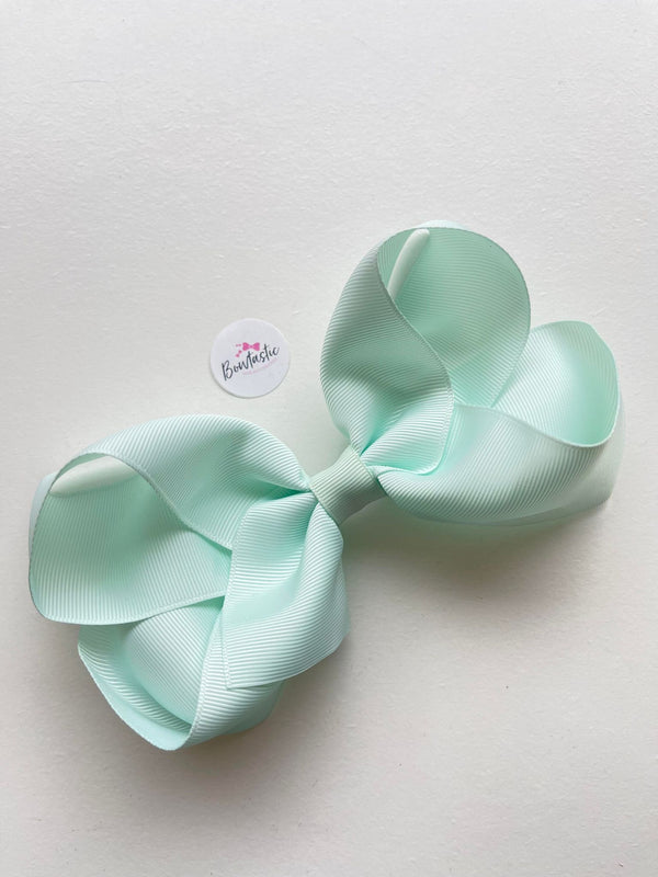 6 Inch Bow - Ice Mint