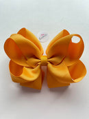5 Inch Double Bow - Dandelion