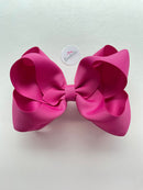 5 Inch Double Bow - Garden Rose