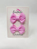 2 Inch Flat Bows Style 2 - Tulip - 2 Pack
