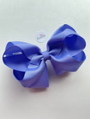 5 Inch Double Bow - Iris