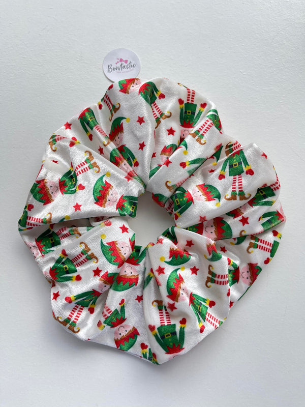 Christmas - XL Scrunchie - Elf Print