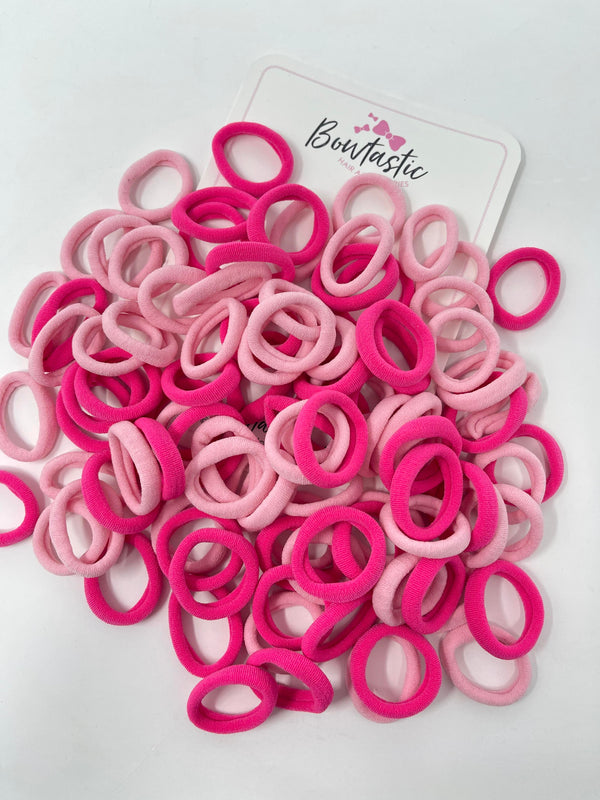 Nylon Bobbles - Pink - 50 Pack