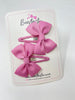 2.5 Inch Butterfly Snap Clips - Wild Rose - 2 Pack