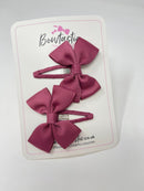 2.5 Inch Butterfly Snap Clips - Victorian Rose - 2 Pack