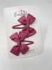 2.5 Inch Butterfly Snap Clips - Victorian Rose - 2 Pack