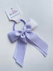 4.5 Inch Tail Bow Bobble - Lilac Mist