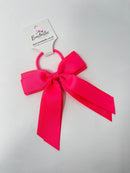 4.5 Inch Tail Bow Bobble - Passion Fruit