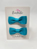 1.75 Inch Bows - Tornado Blue - 2 Pack