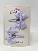 2.5 Inch Snap Clips - Lilac Mist - 2 Pack