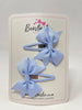 2.5 Inch Snap Clips - Bluebell - 2 Pack