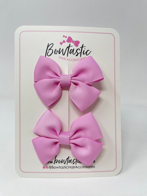 2.5 Inch Butterfly Bows - Tulip - 2 Pack