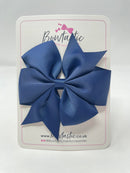 4 Inch Pinwheel Bow - Navy