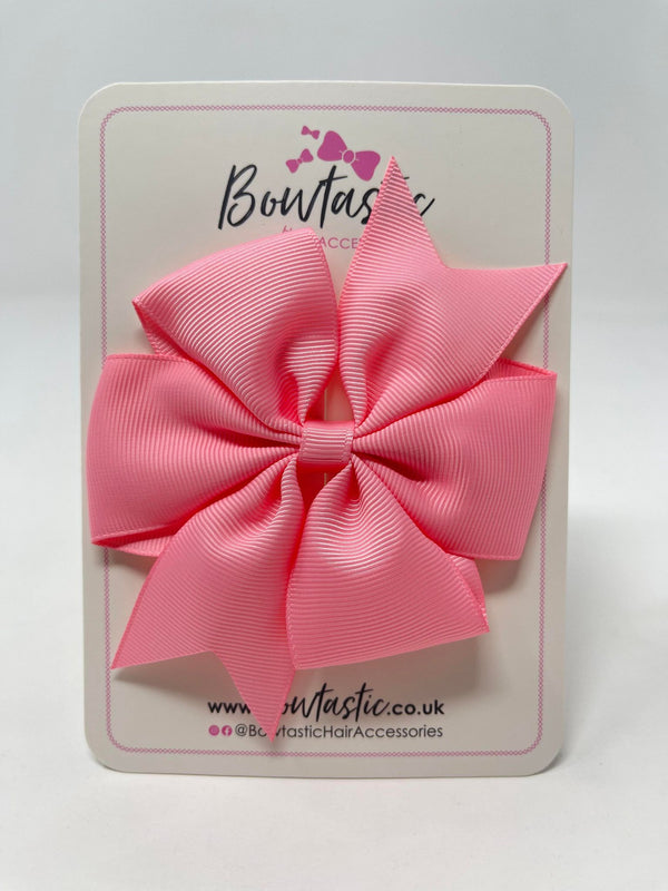 4 Inch Pinwheel Bow - Pink