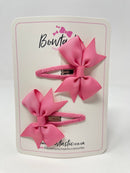 2.5 Inch Snap Clips - Fantasy Rose - 2 Pack