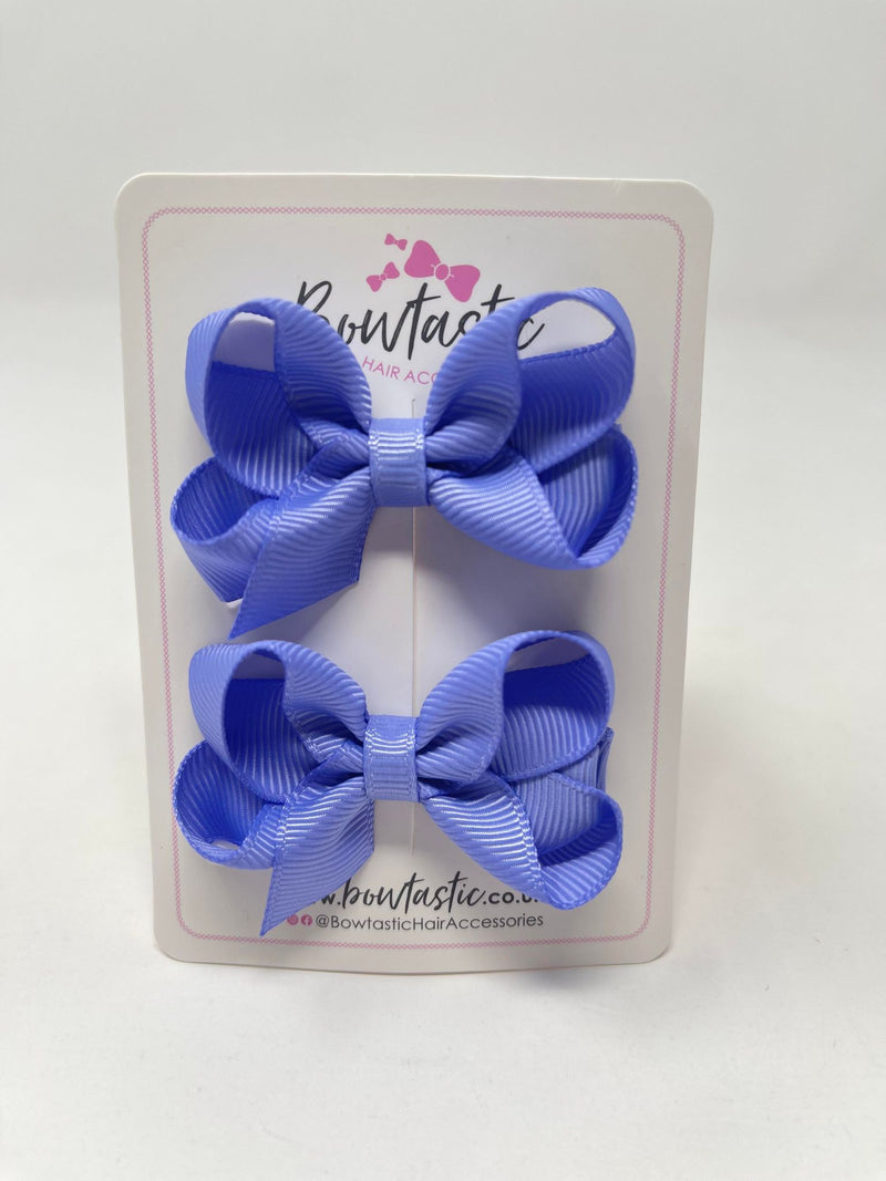 2 Inch Bow - Iris - 2 Pack