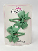 2.5 Inch Snap Clips - Sage Green - 2 Pack