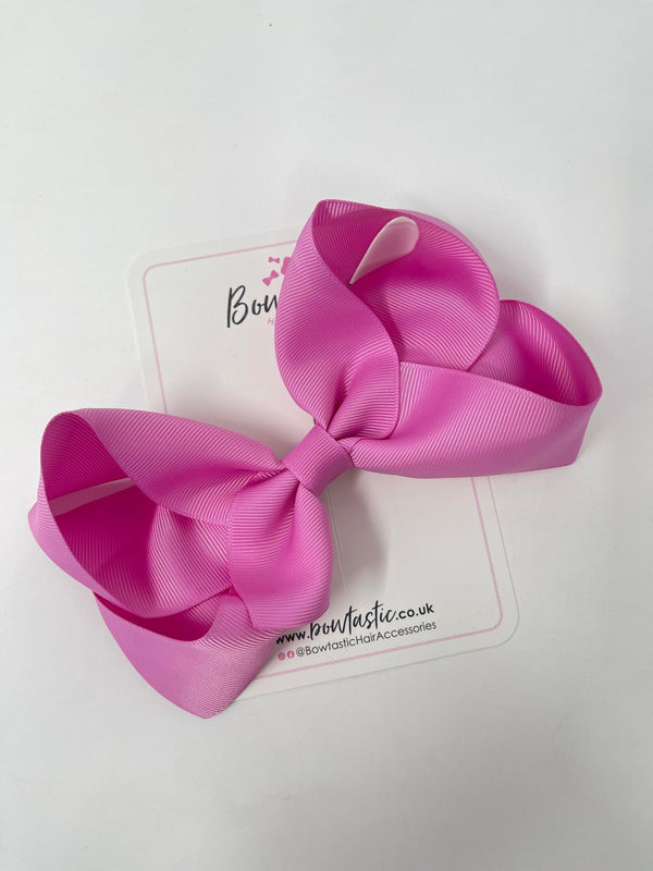 6 Inch Bow - Rose Bloom