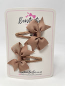 2.5 Inch Snap Clips - Natural - 2 Pack