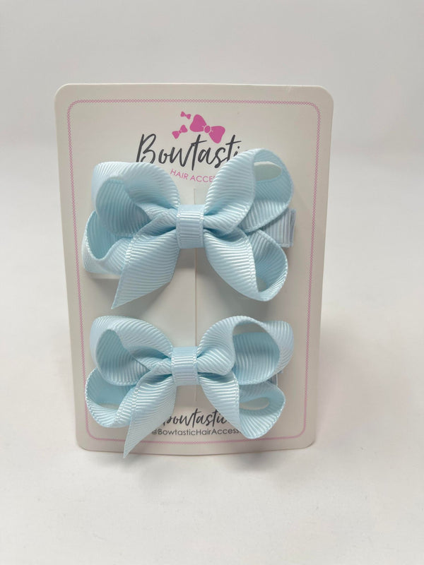 2 Inch Bow - Blue Vapor - 2 Pack