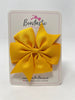 4 Inch Pinwheel Bow - Yellow Gold