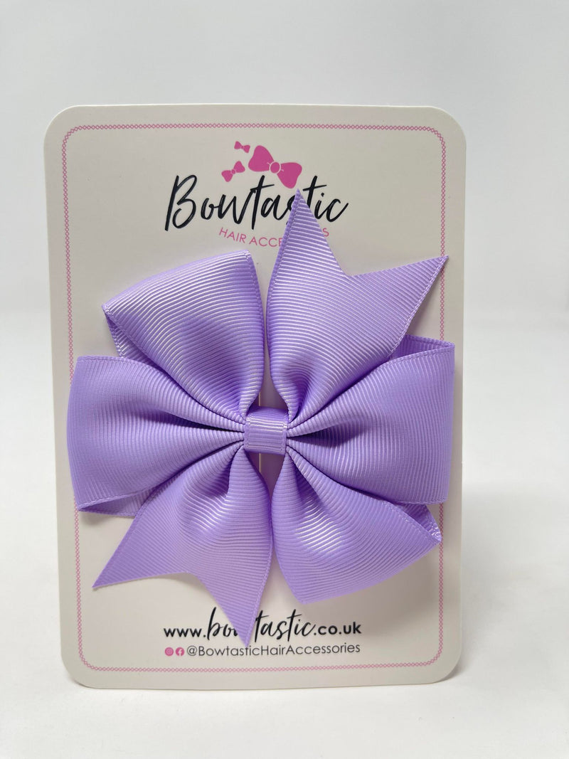 4 Inch Pinwheel Bow - Light Orchid